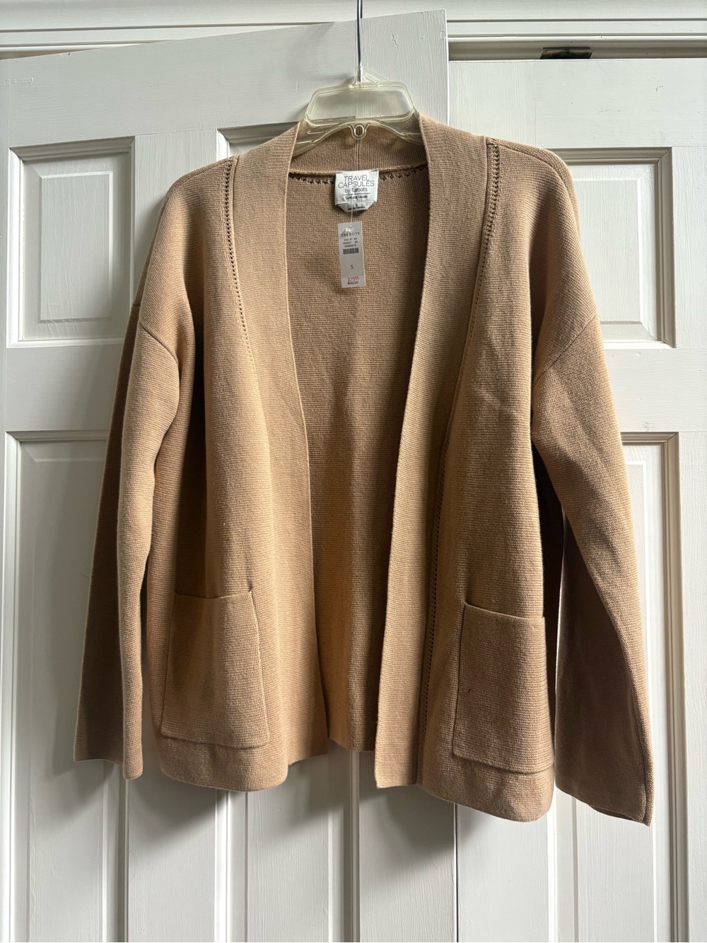 Talbots Travel Capsule $150 cardigan NEW small